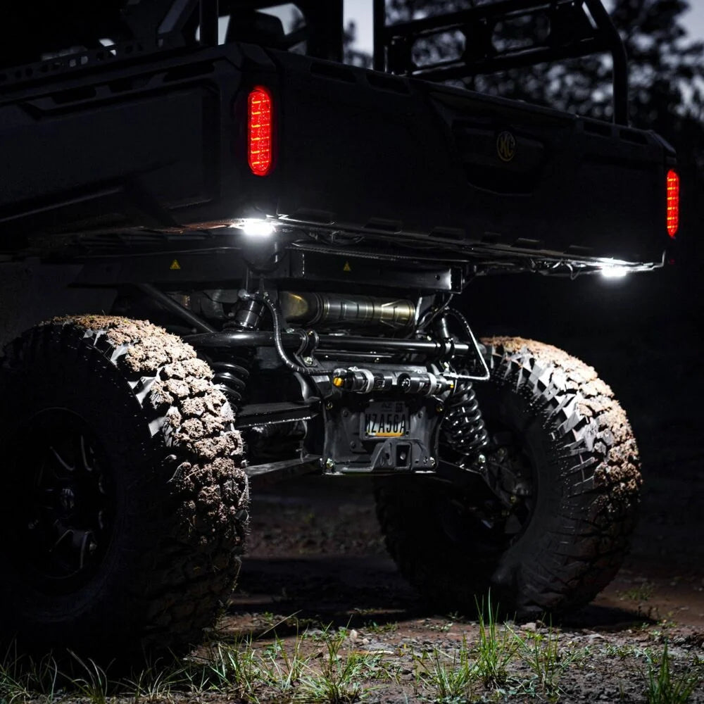 KC HiLiTES Cyclone® V2 LED Rock Light Kit — Universal 6-Light System