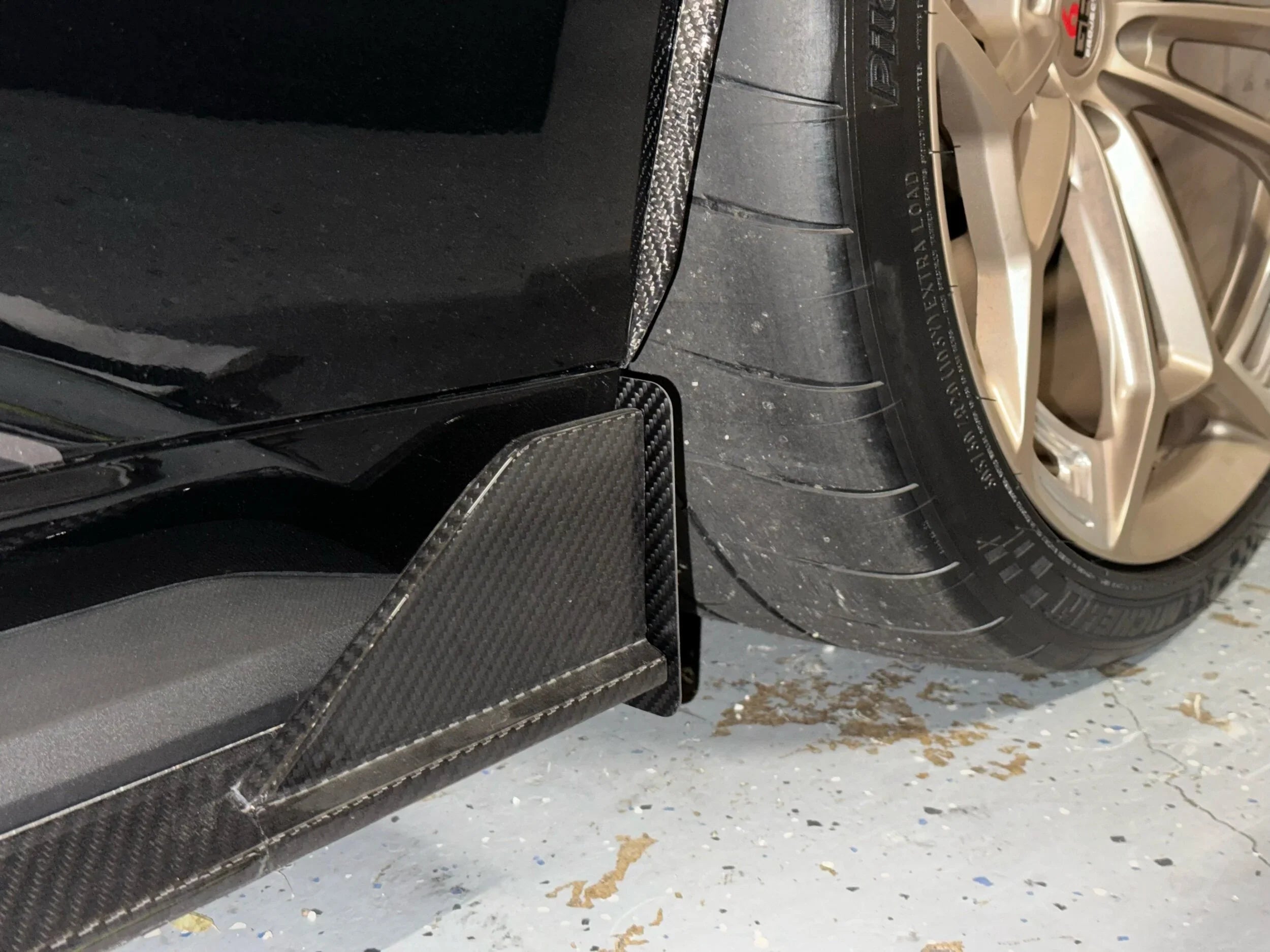 2024-Current Ford Mustang Front Splash Guard