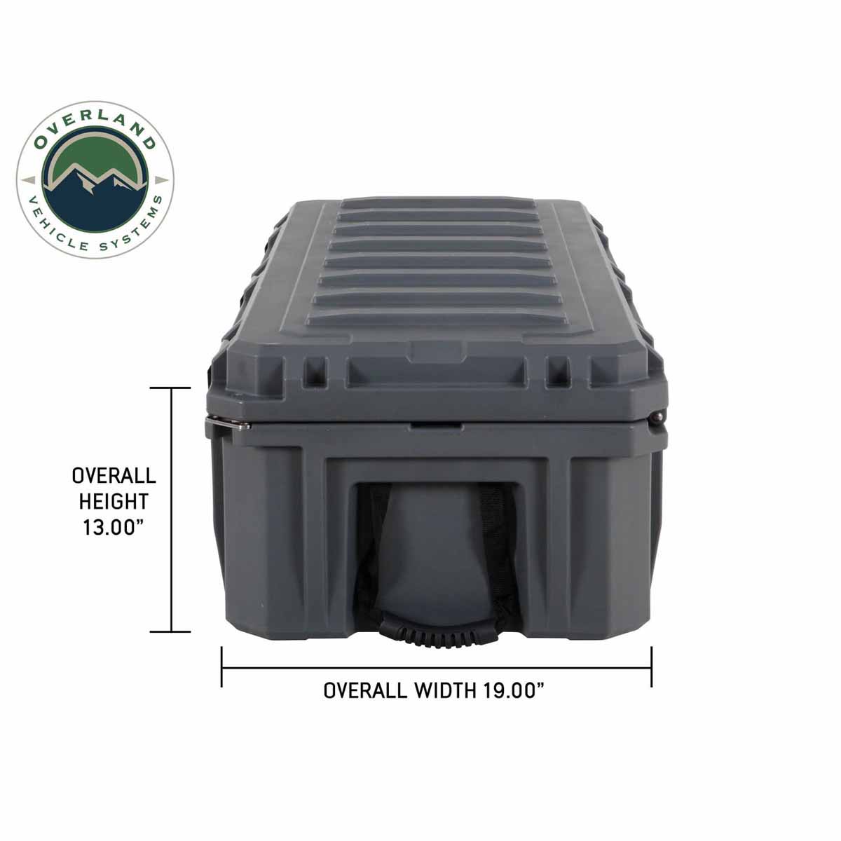 Overland Vehicle Systems D.B.S. 117 quart dark grey dry box - view 9
