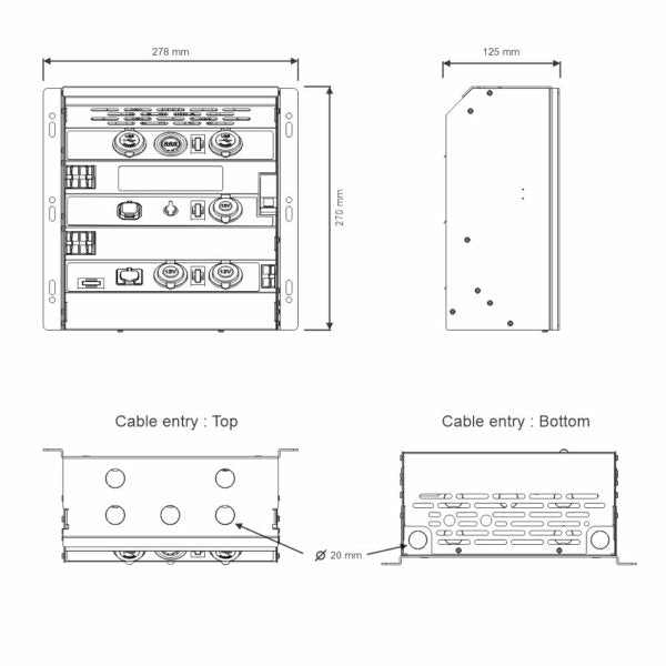 Equipt DC-40 Distribution Box