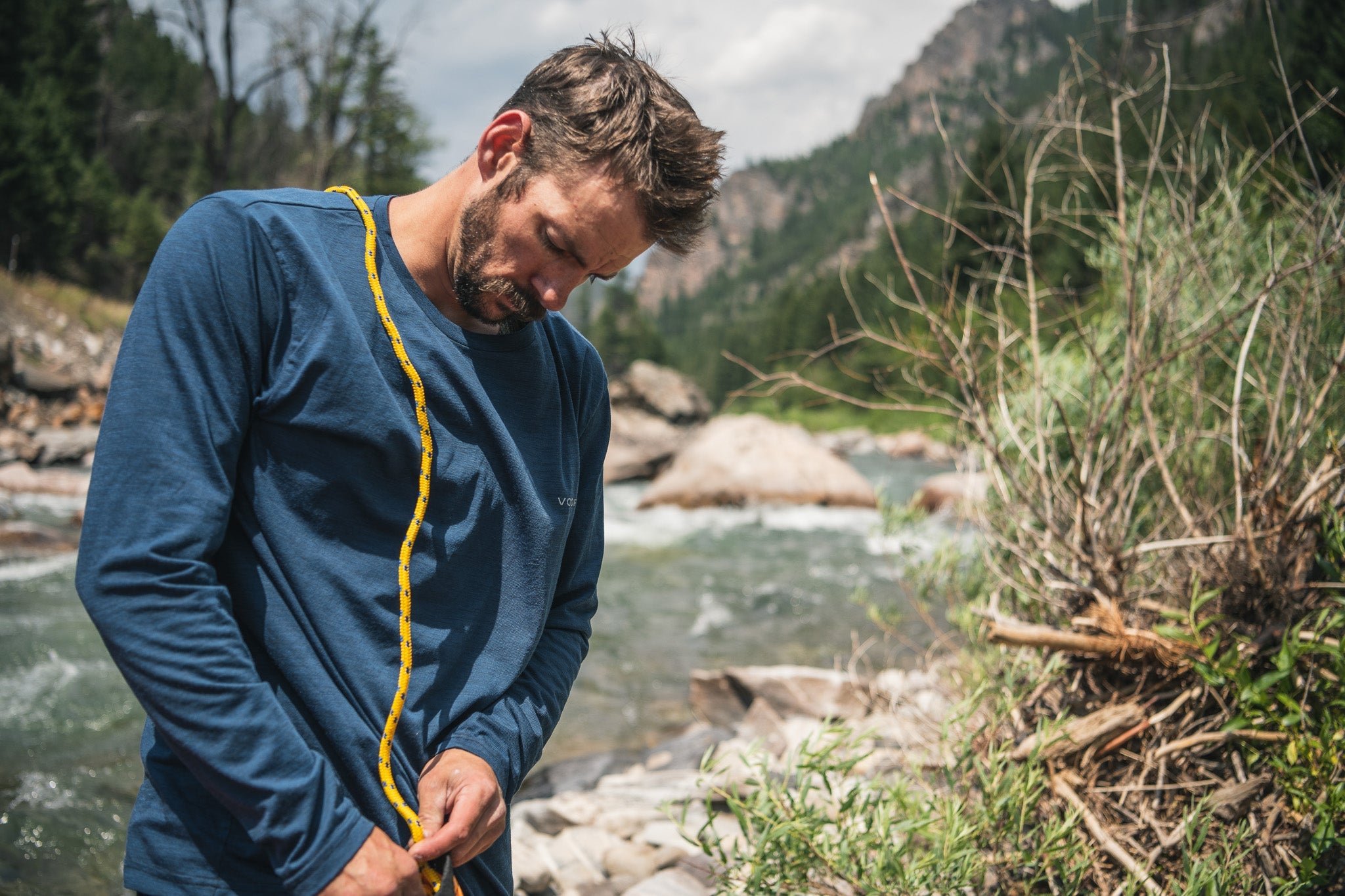 Voormi Men's Long Sleeve Tech Tee