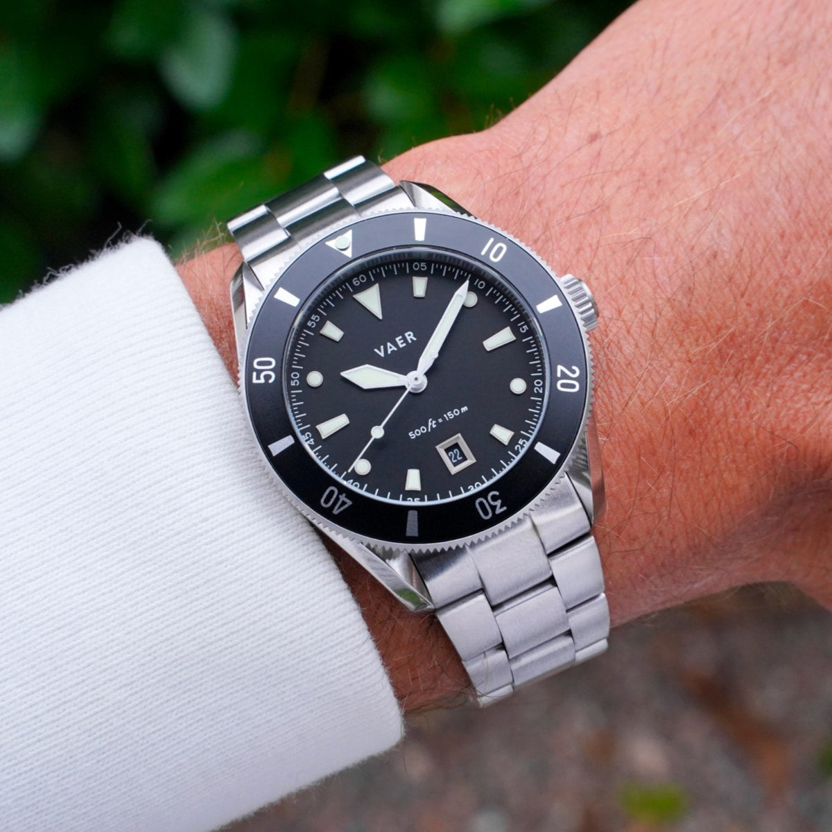 VAER DS2 Meridian Black Watch - Quartz 39mm