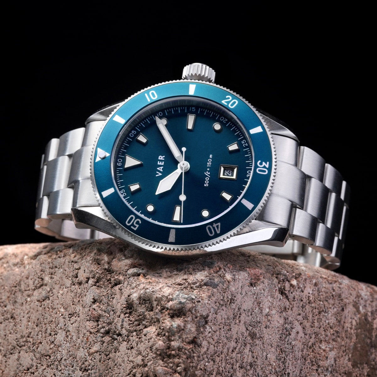 VAER DS2 Meridian Navy Watch - Quartz 39mm