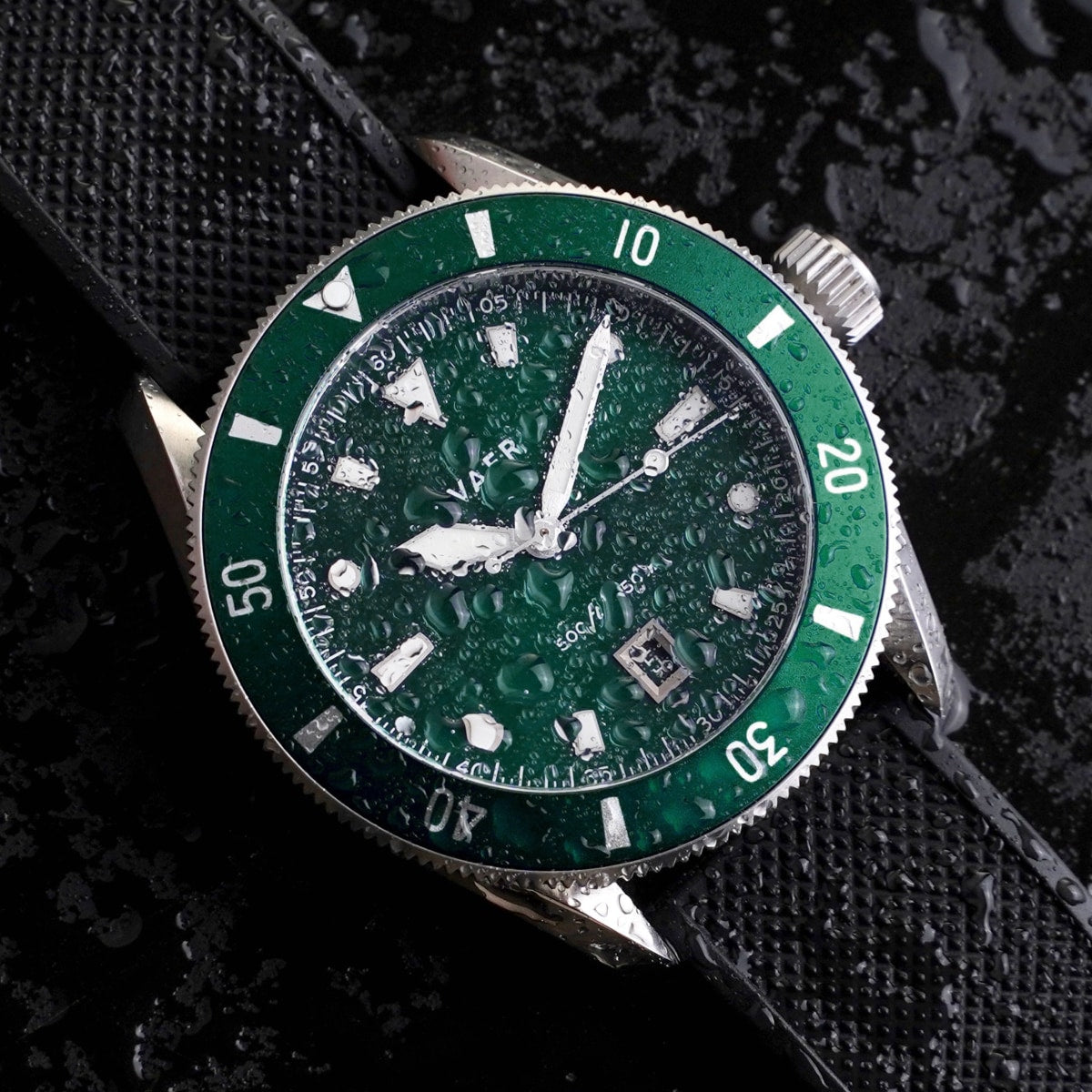 VAER DS2 Watch - Meridian Green - Quartz 39mm