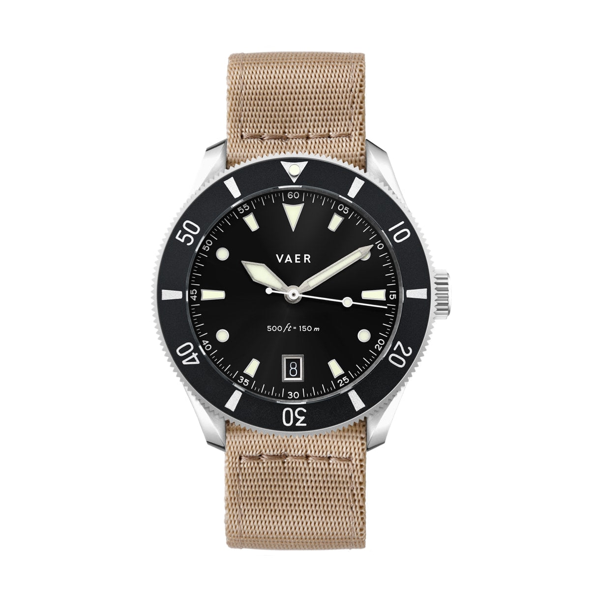 VAER DS2 Meridian Black Watch - Quartz 39mm