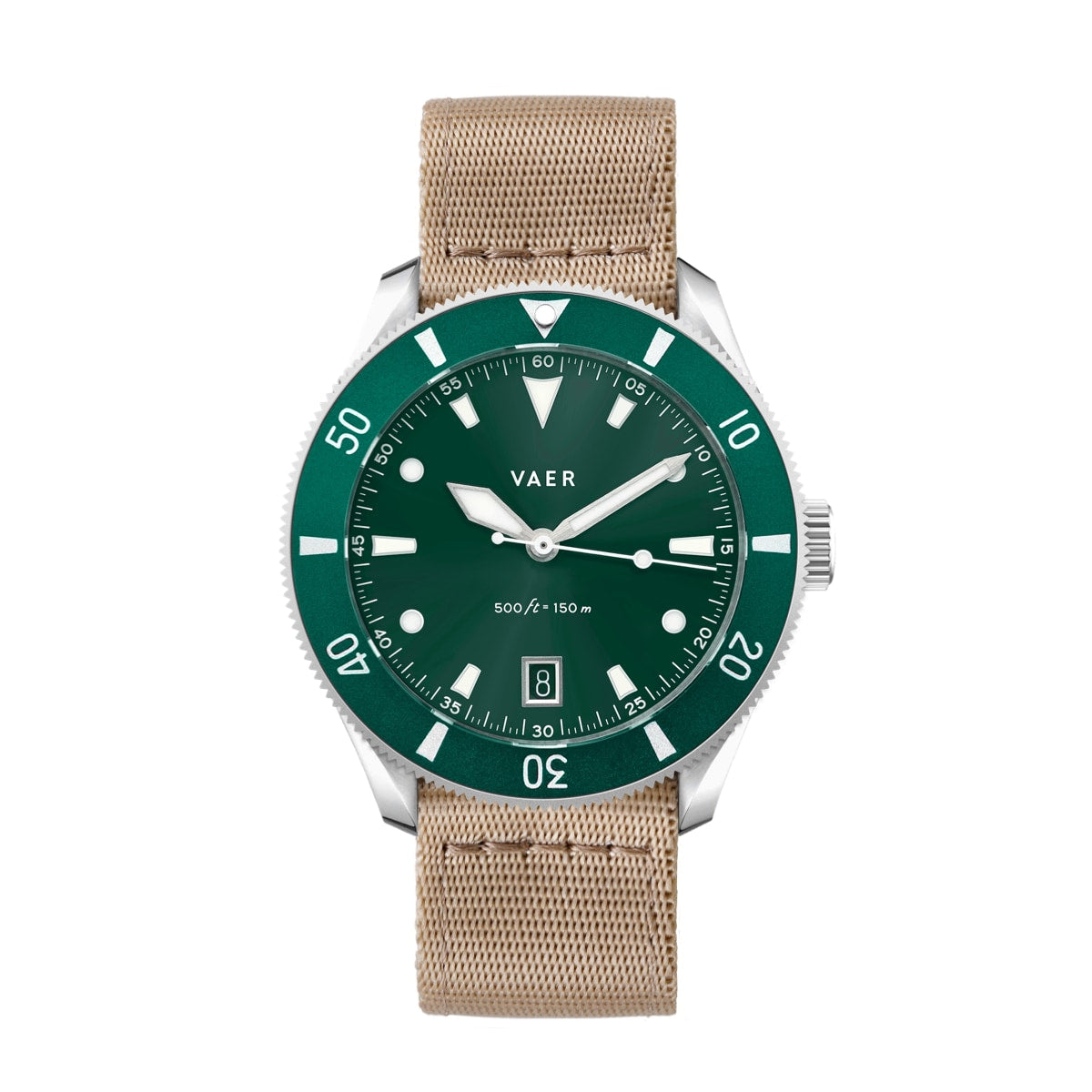 VAER DS2 Watch - Meridian Green - Quartz 39mm