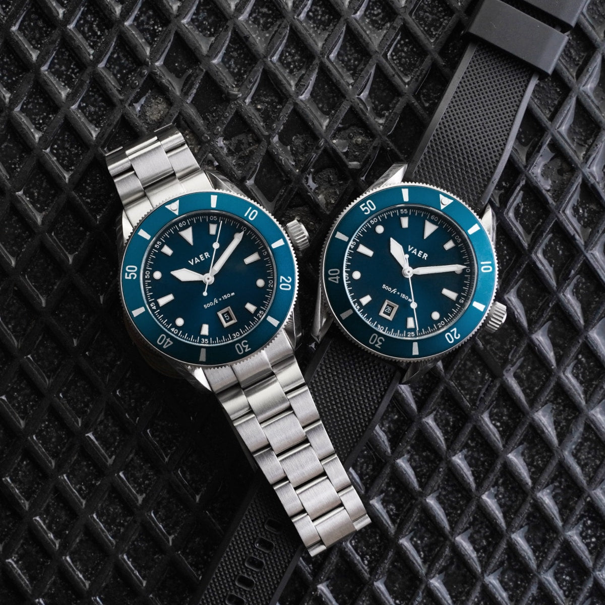 VAER DS2 Meridian Navy Watch - Quartz 39mm