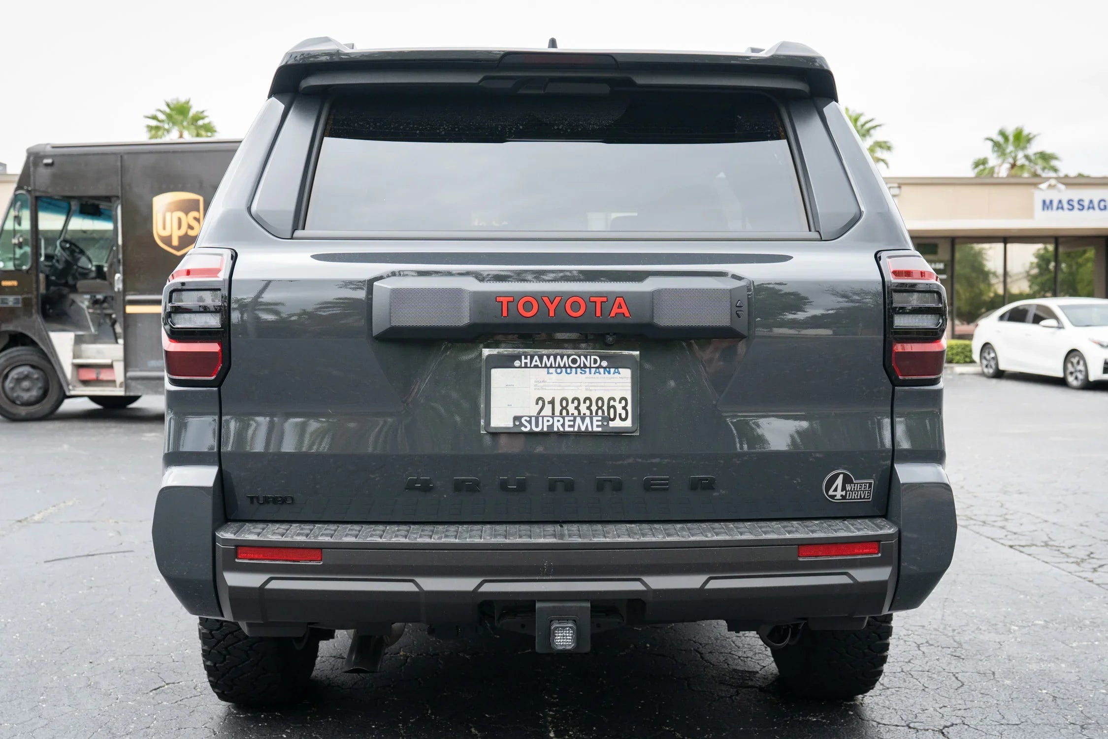 TOYOTA Rear Hatch Liftgate Acrylic Emblem Inlays - 2025+ 4Runner