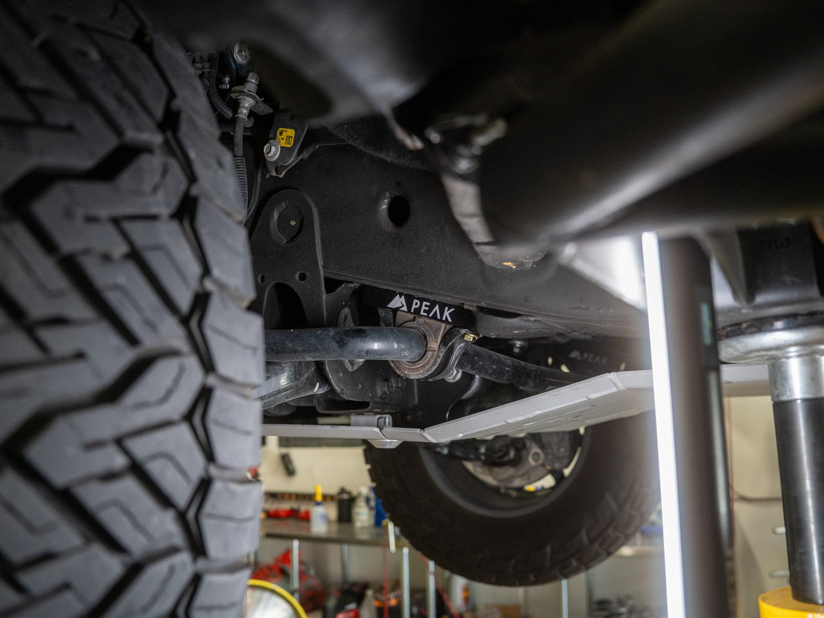Peak Suspension Sway Bar Relocation Bracket – 19+ Silverado/Sierra 1500/ZR2/AT4X for 2019+ Chevy Silverado 1500 / GMC Sierra 1500