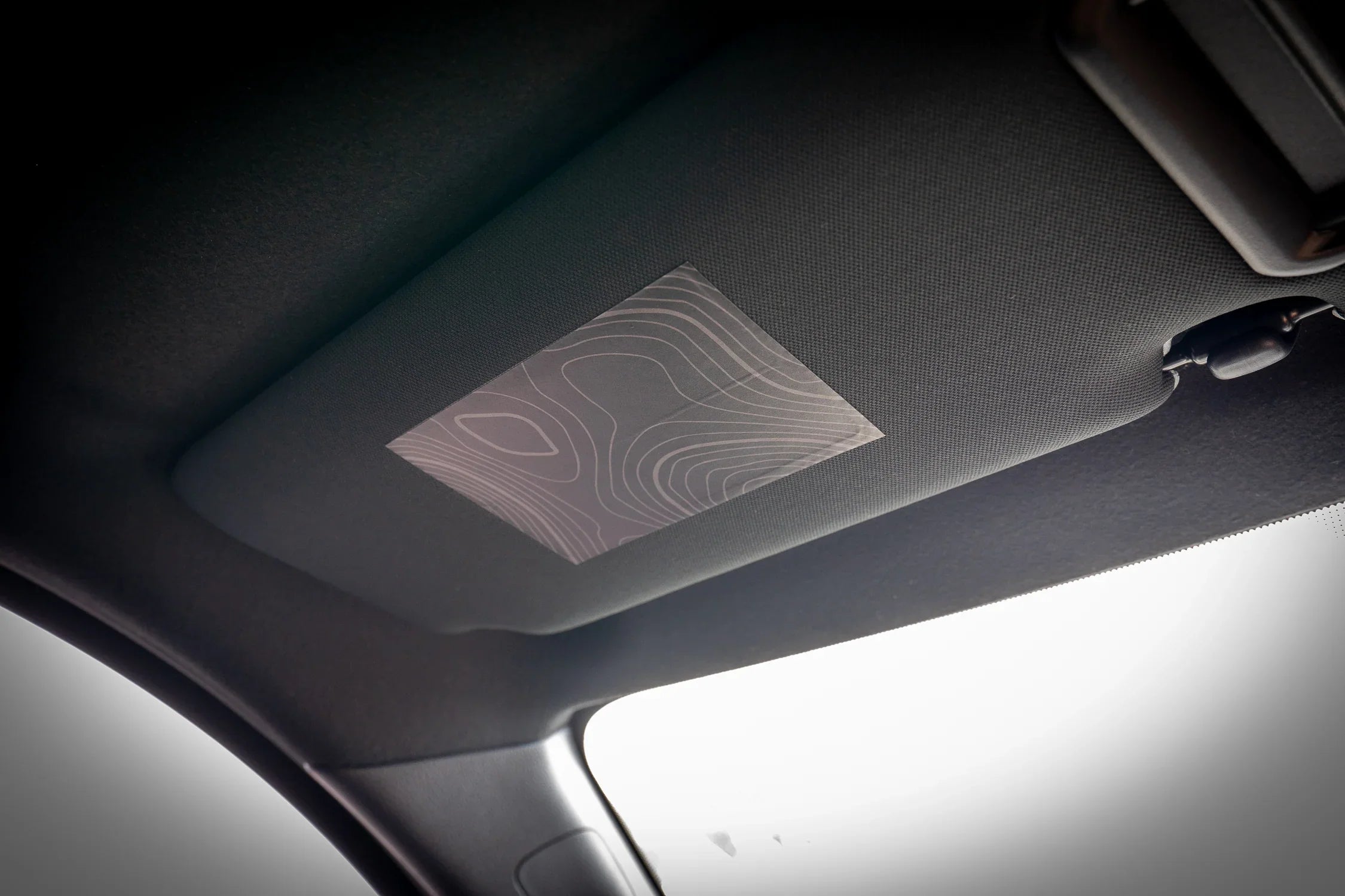 Sun Visor Airbag Label Overlays - 2025+ 4Runner