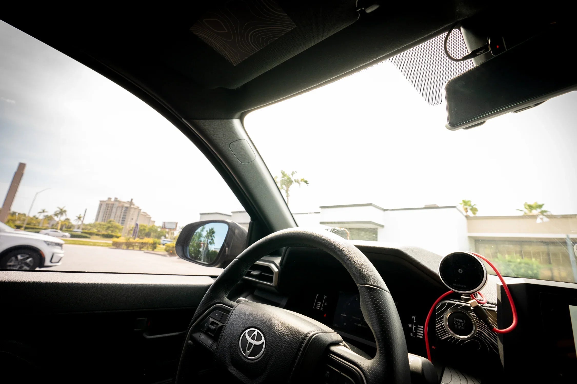 Sun Visor Airbag Label Overlays - 2025+ 4Runner