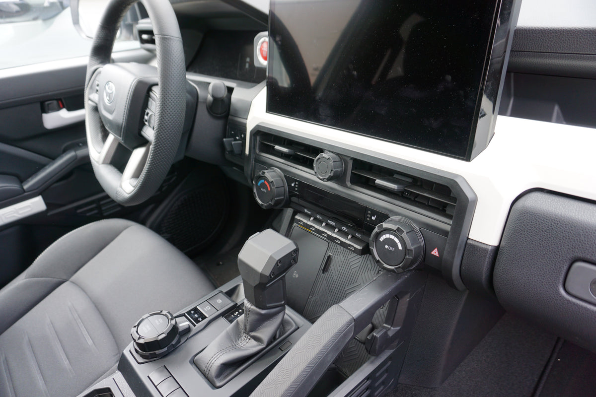 AJT Design 5-piece black toggle cover set for 2024+ Toyota Tacoma and 2025+ 4Runner