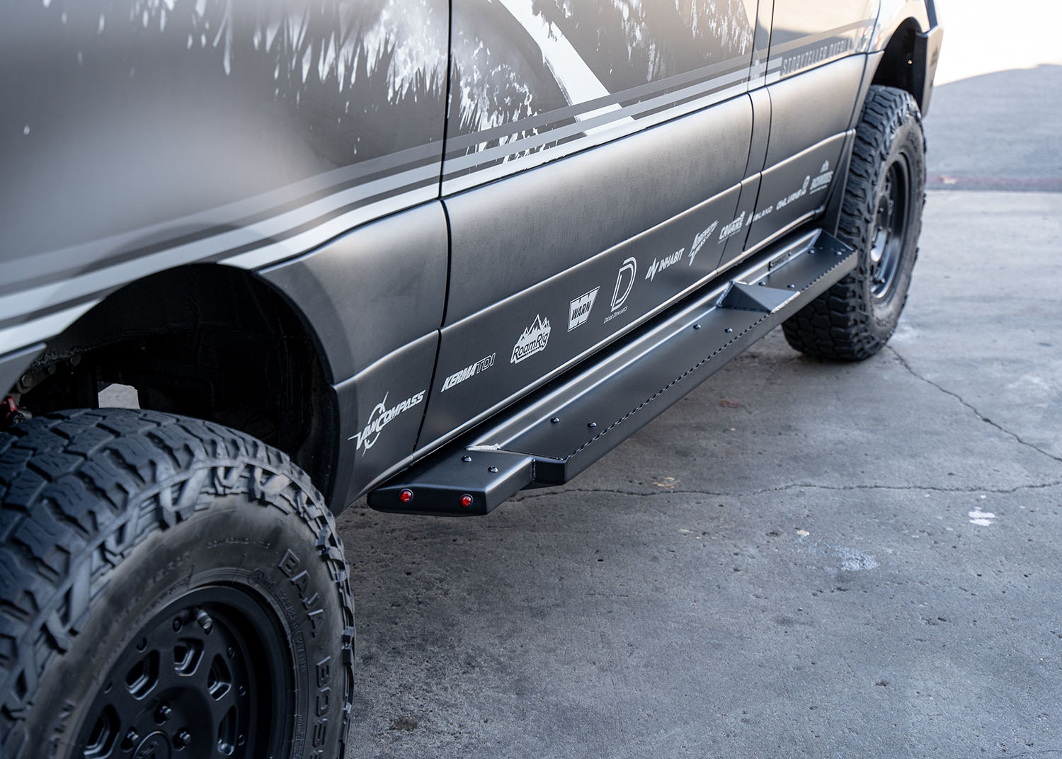 Sprinter Side Steps - Long/Flat Version (Driver Side)
