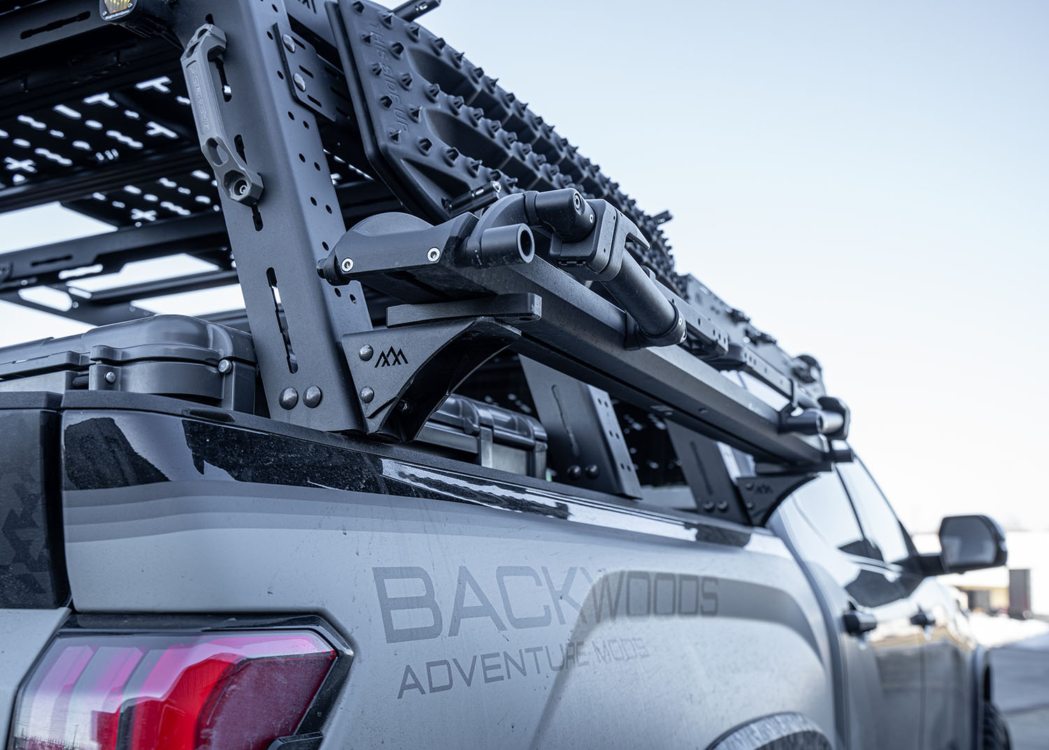 Backwoods Universal Bike Tray Mounts for Bed Racks