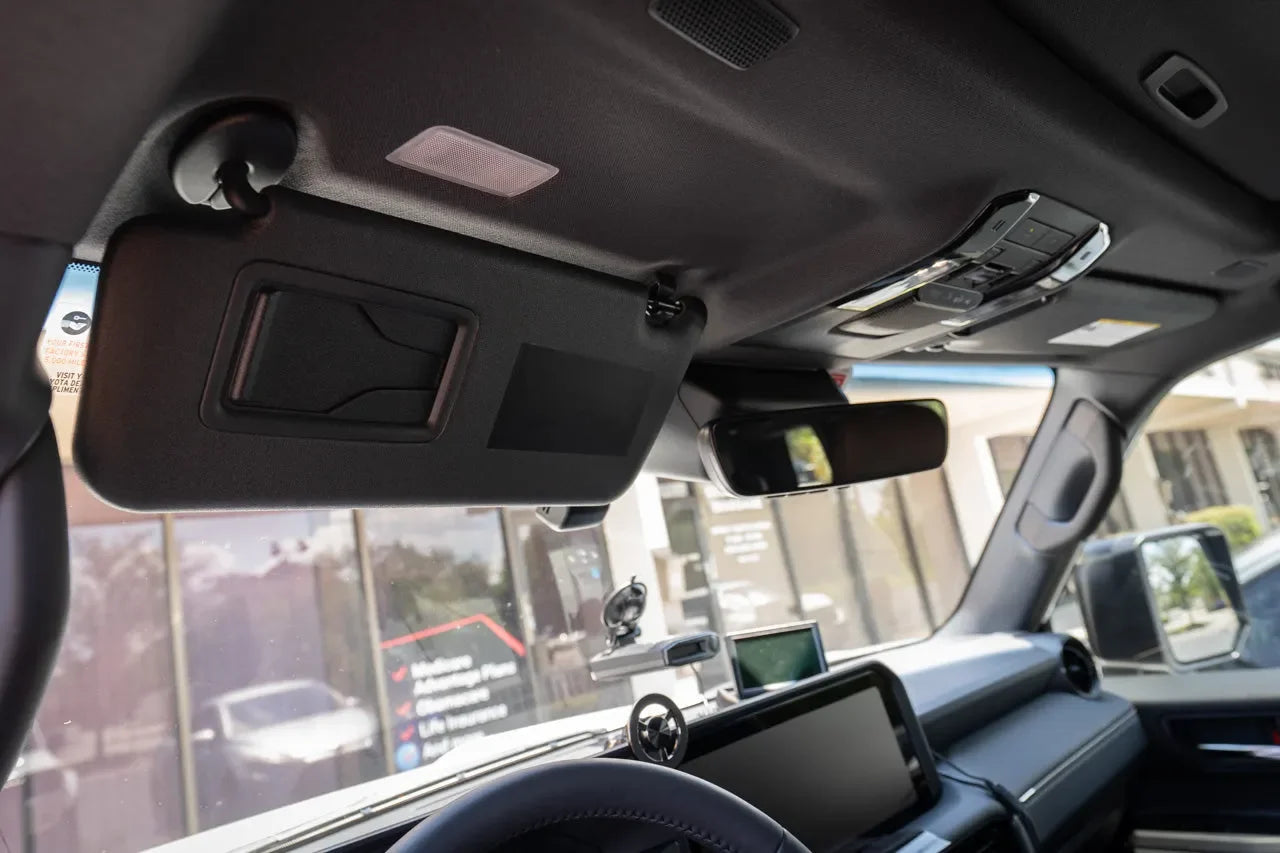 Sun Visor Warning Overlays - 2024+ Land Cruiser / GX 550