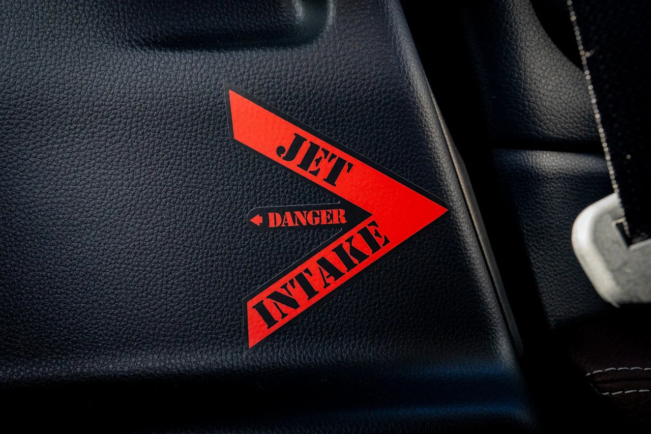 Intake Warning Stickers - 2024+ Land Cruiser