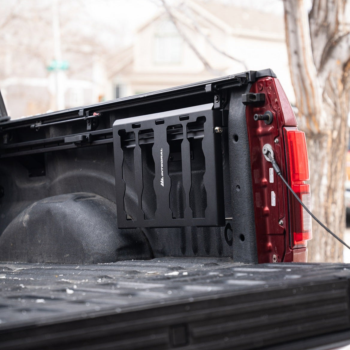 Integral Truck Rails + Tie-down Cleats - Ford F150 & Raptor 2015+ (5.5' Bed Only)