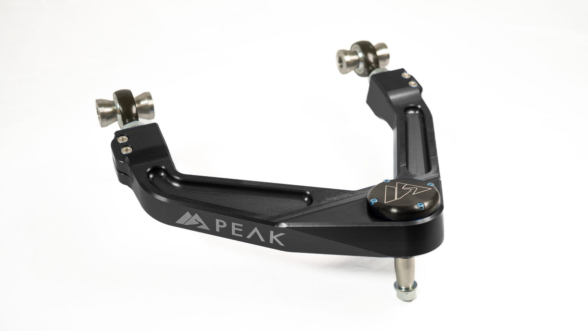 Peak Suspension Billet Upper Control Arms – 23+ Canyon/Colorado (ZR2 + TrailBoss) for 2023+ Chevy Colorado / GMC Canyon