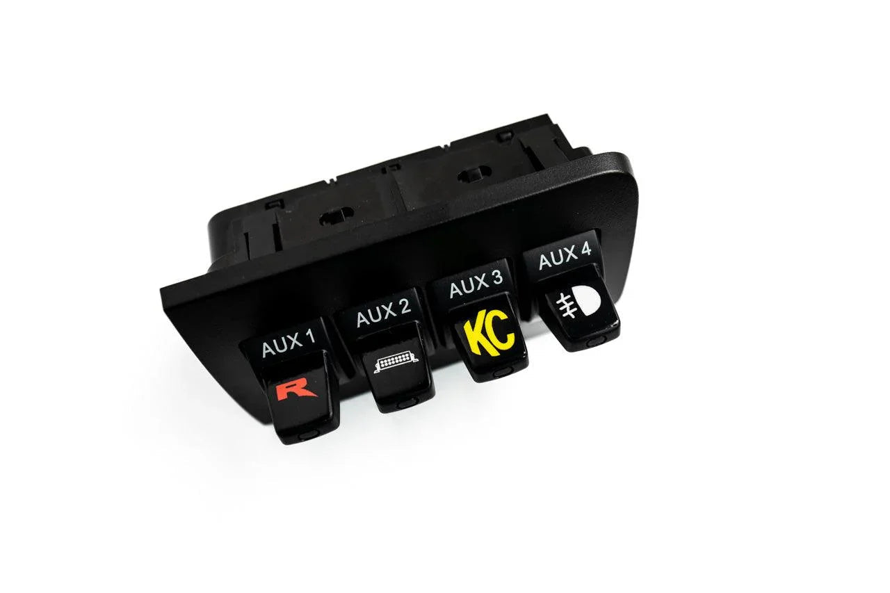 Printed Series Auxiliary Switch Labels (Upfitter) - 2010-2014 F-150 / 2015+ Transit / 2011-2016 Super Duty
