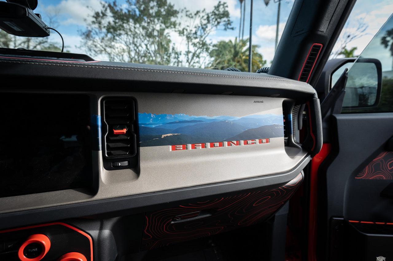 Infinity Landscape 3 Piece Dash Kit (Printed Series) - 2021+ Bronco