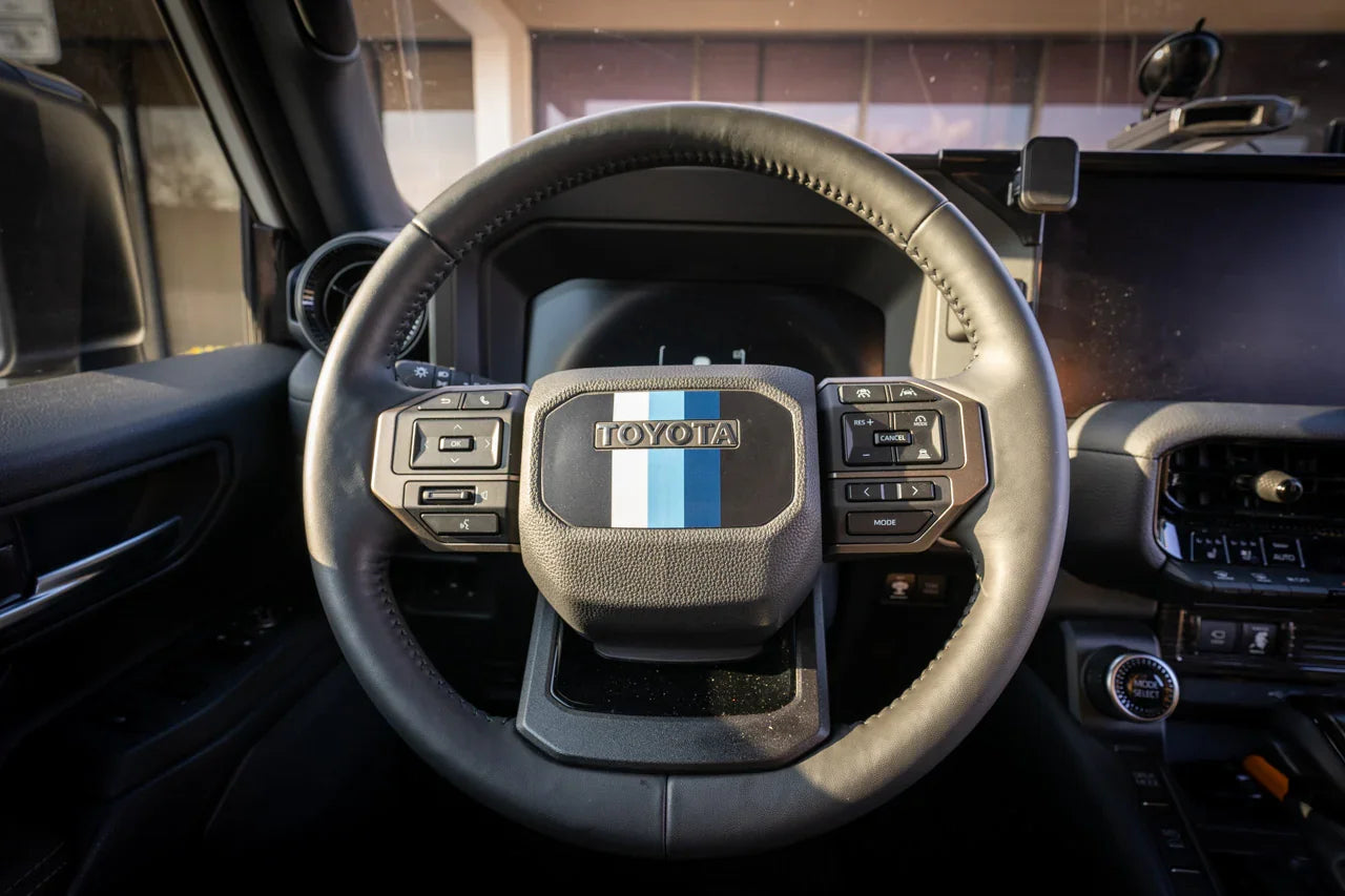 Heritage Steering Wheel Overlay - 2024+ Land Cruiser
