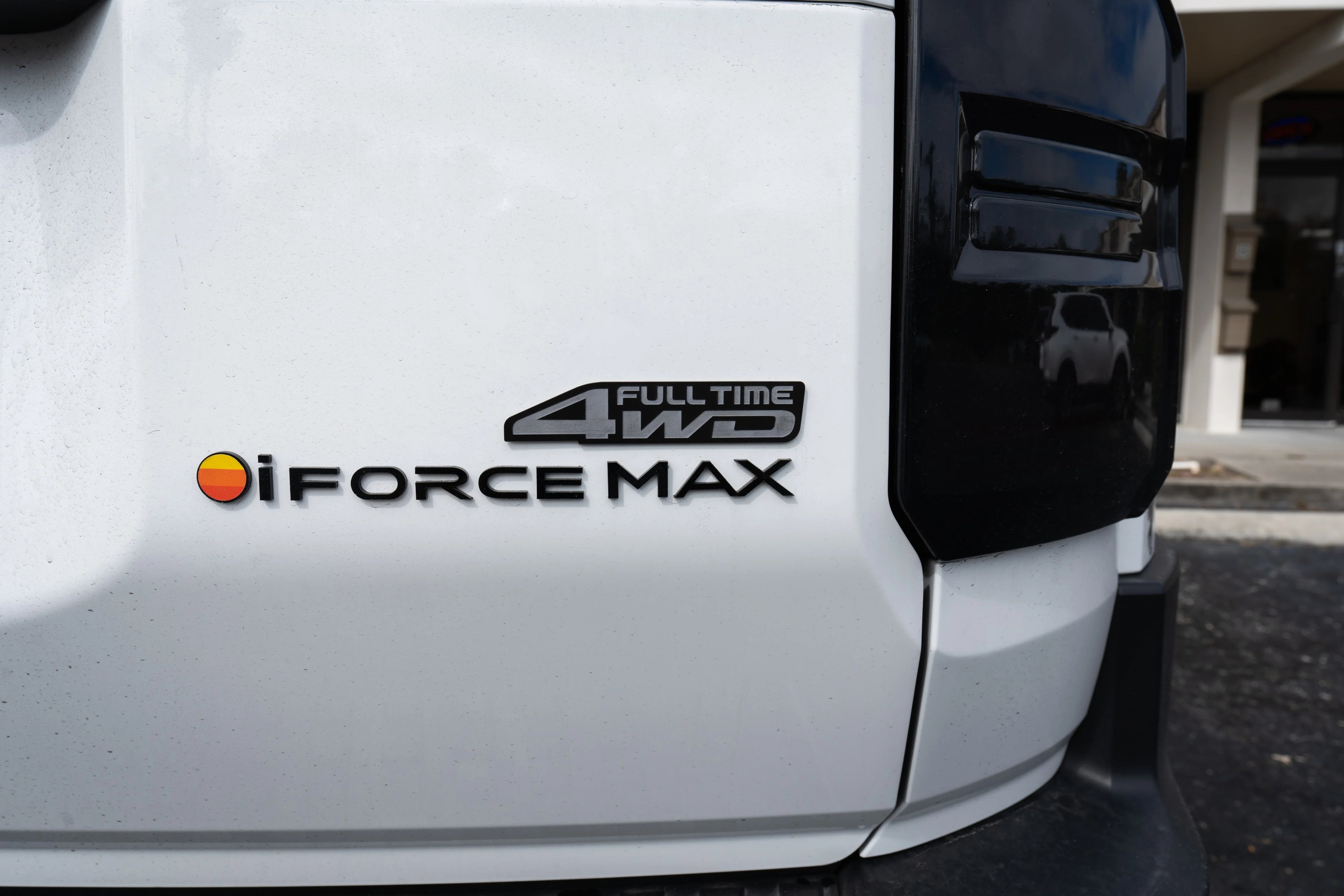 Full Time 4WD Two Color Acrylic Emblem - 2024+ Land Cruiser / GX 550 / 2025+ 4Runner Limited