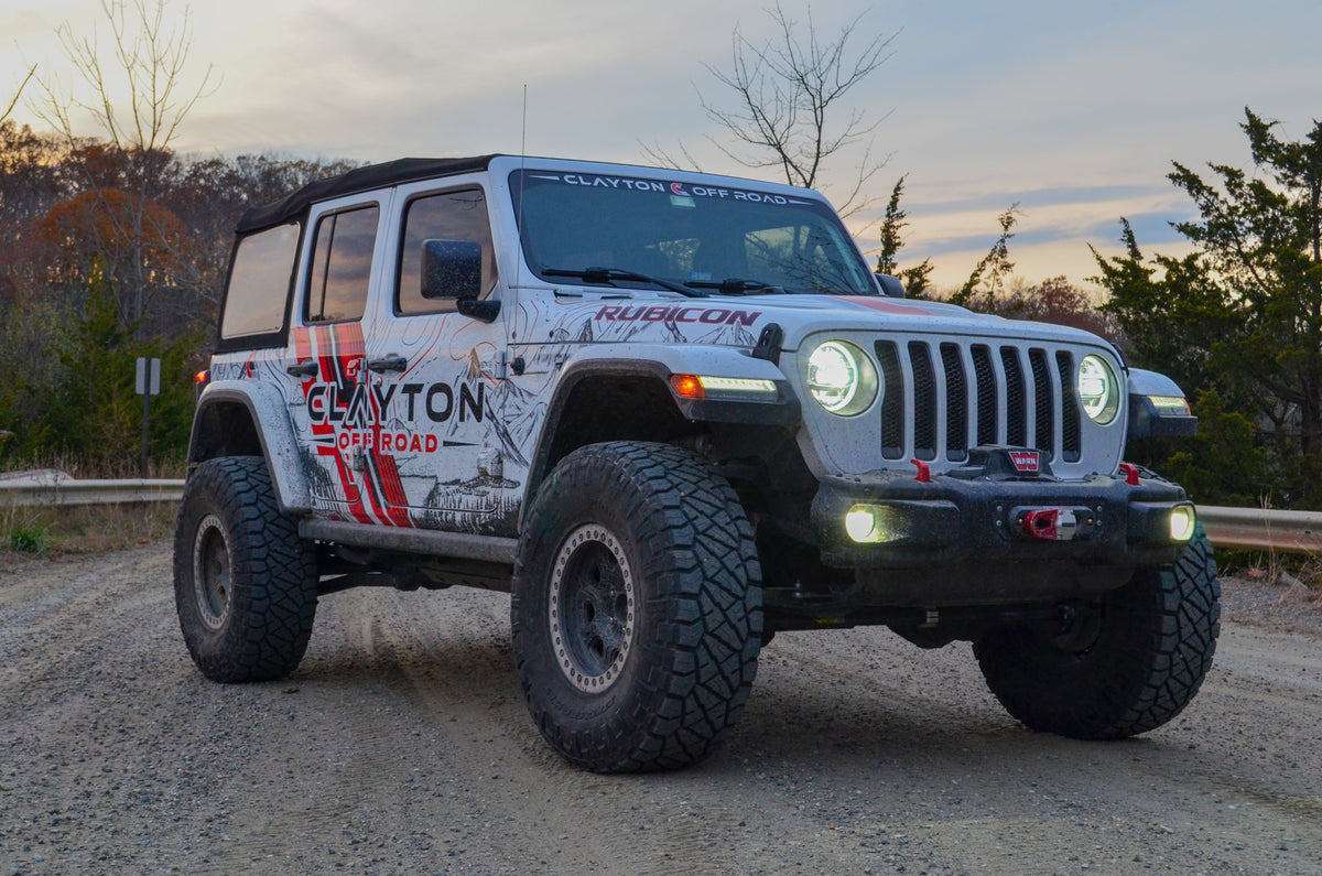 Jeep Wrangler 2.5" Dual Rate Rear Coil Springs (2018+, JL)