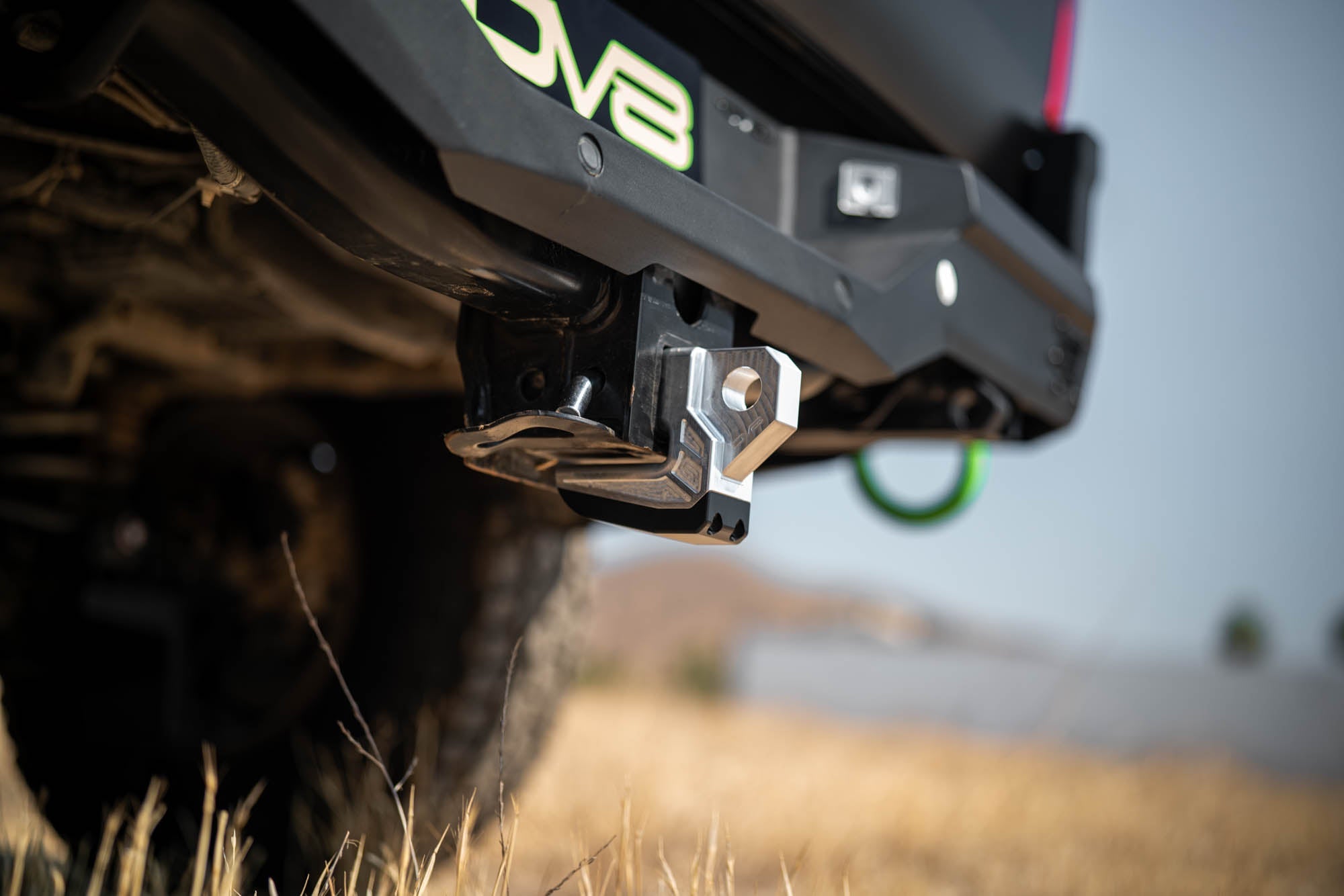 DV8-Xtract-Hitch-Skid-Plate-Raw-Installed-5 - NVMOS