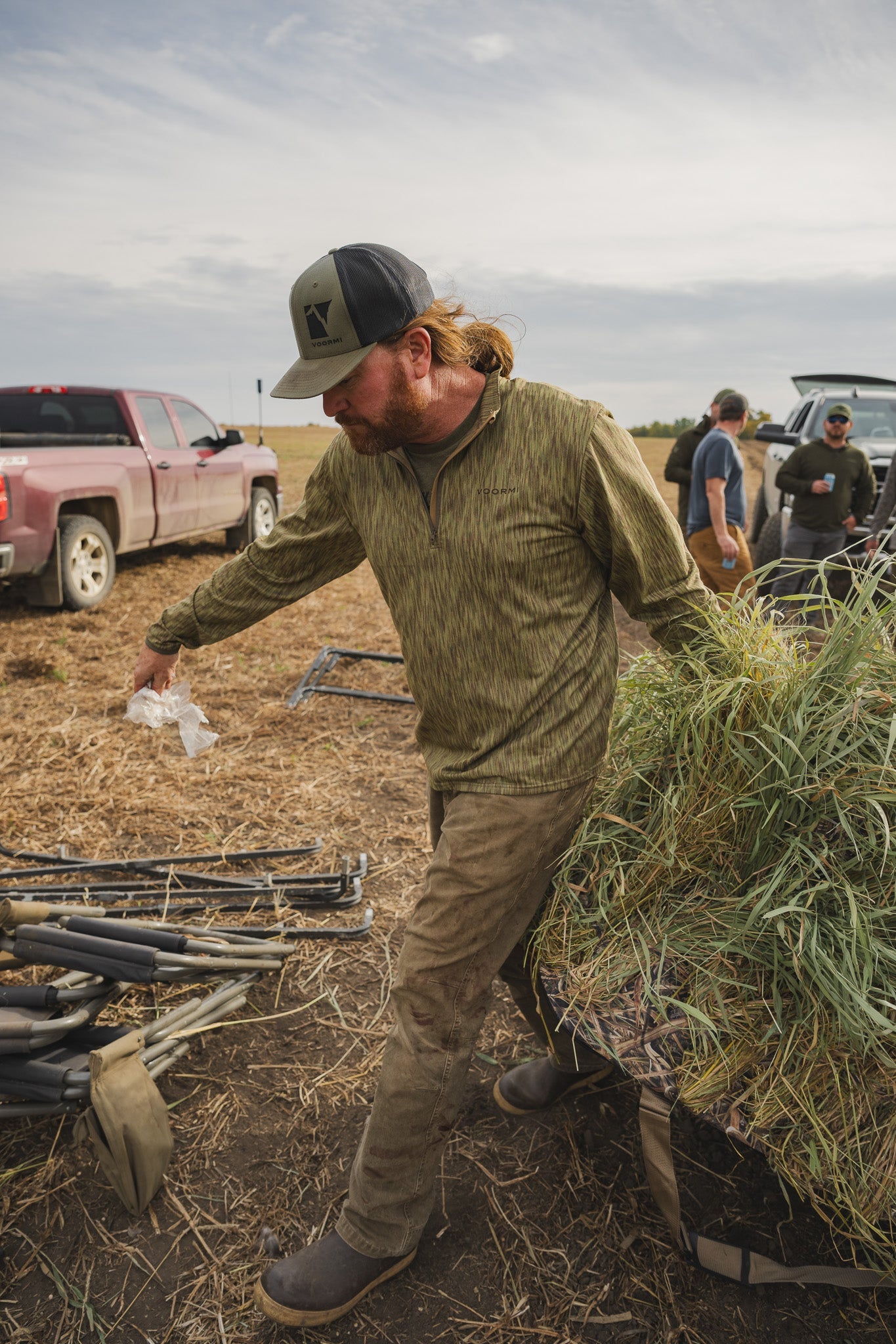 Cuello alto con cremallera de 1/4 Voormi