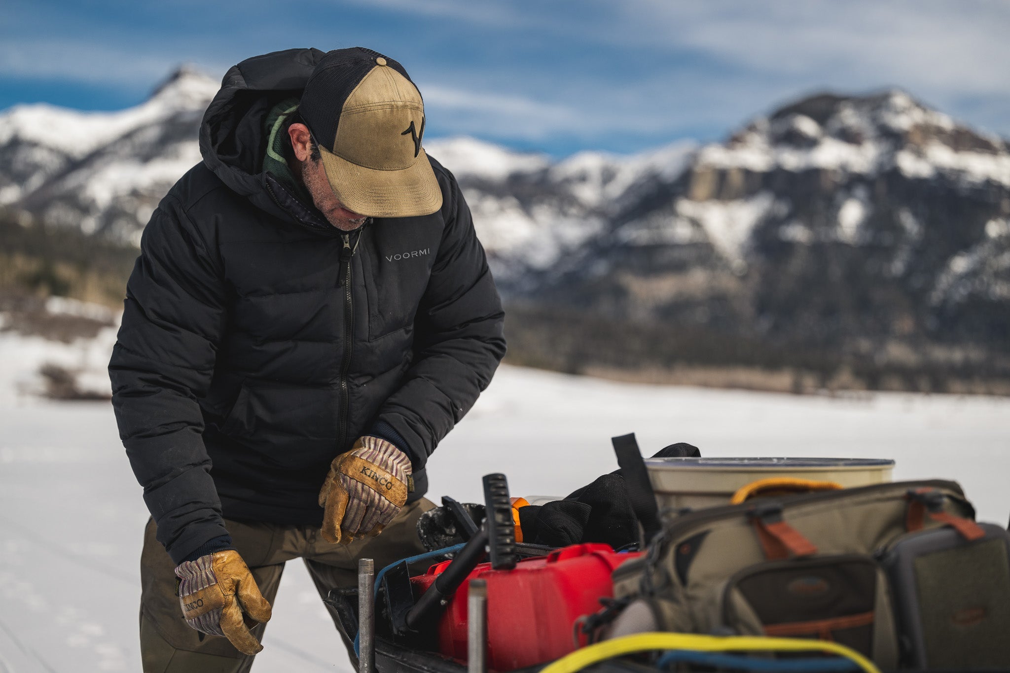 Voormi - Zapatillas de deporte para hombre VOORMI Puffy