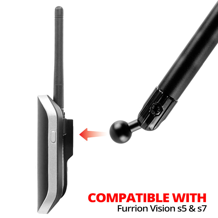 Tackform Furrion Garmin big ball mount with telescoping arm for universal fit