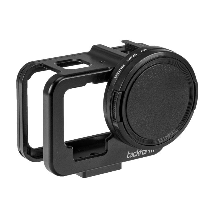 Tackform aluminum GoPro protective housing for Hero 9 to 12, universal fit