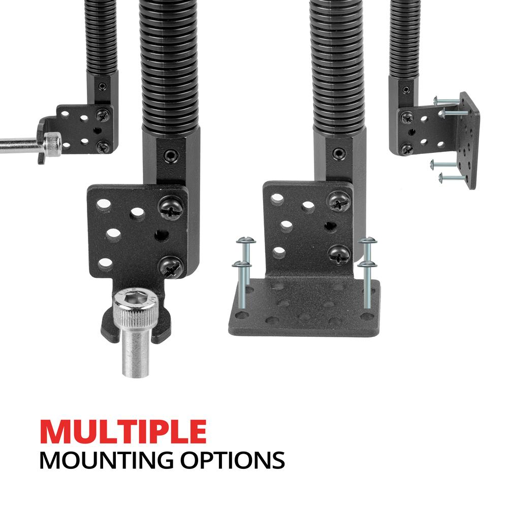 Tackform 18" seat rail tablet mount for universal fit