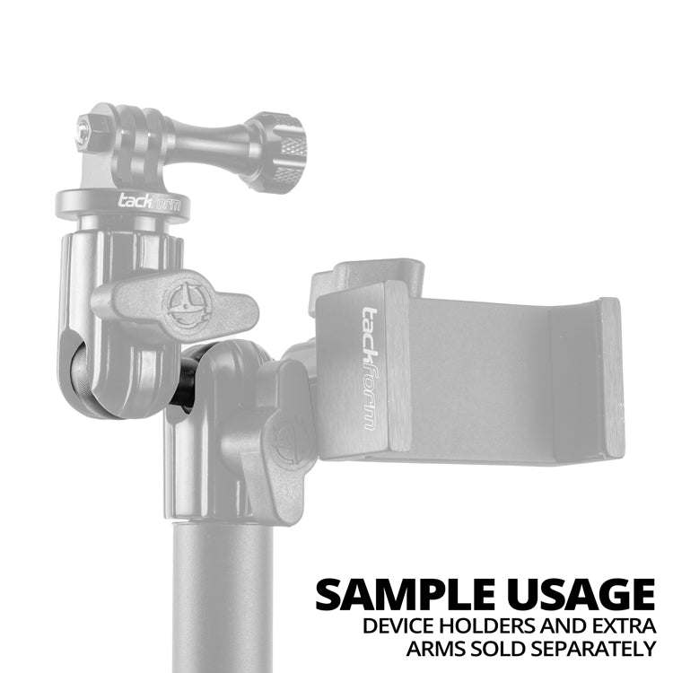 Tackform Triple-Up arm adapter with triple 20mm ball for universal fit