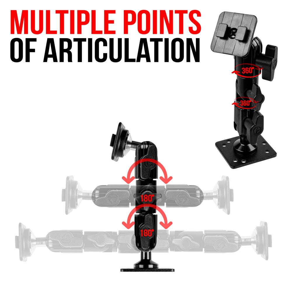 Tackform AMPS drill base Dual-T mount for universal fit