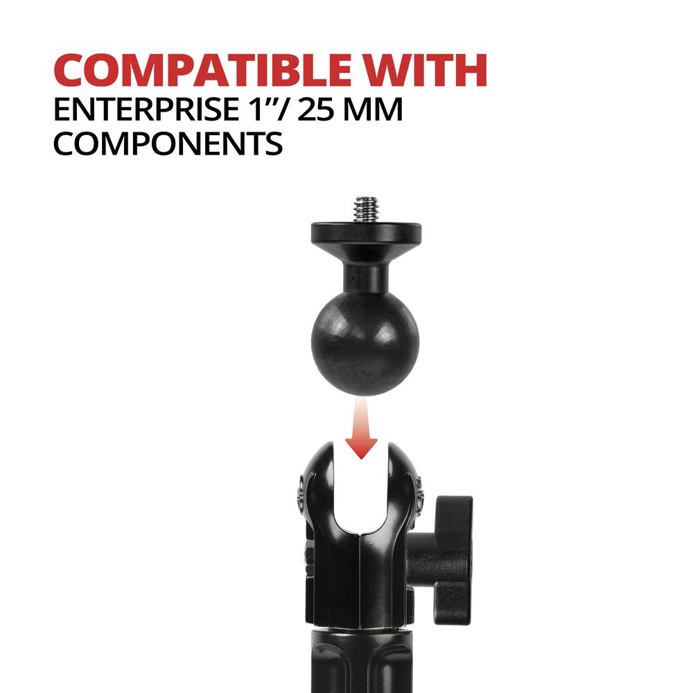 Tackform 1 inch B-sized camera mounting adapter for universal fit