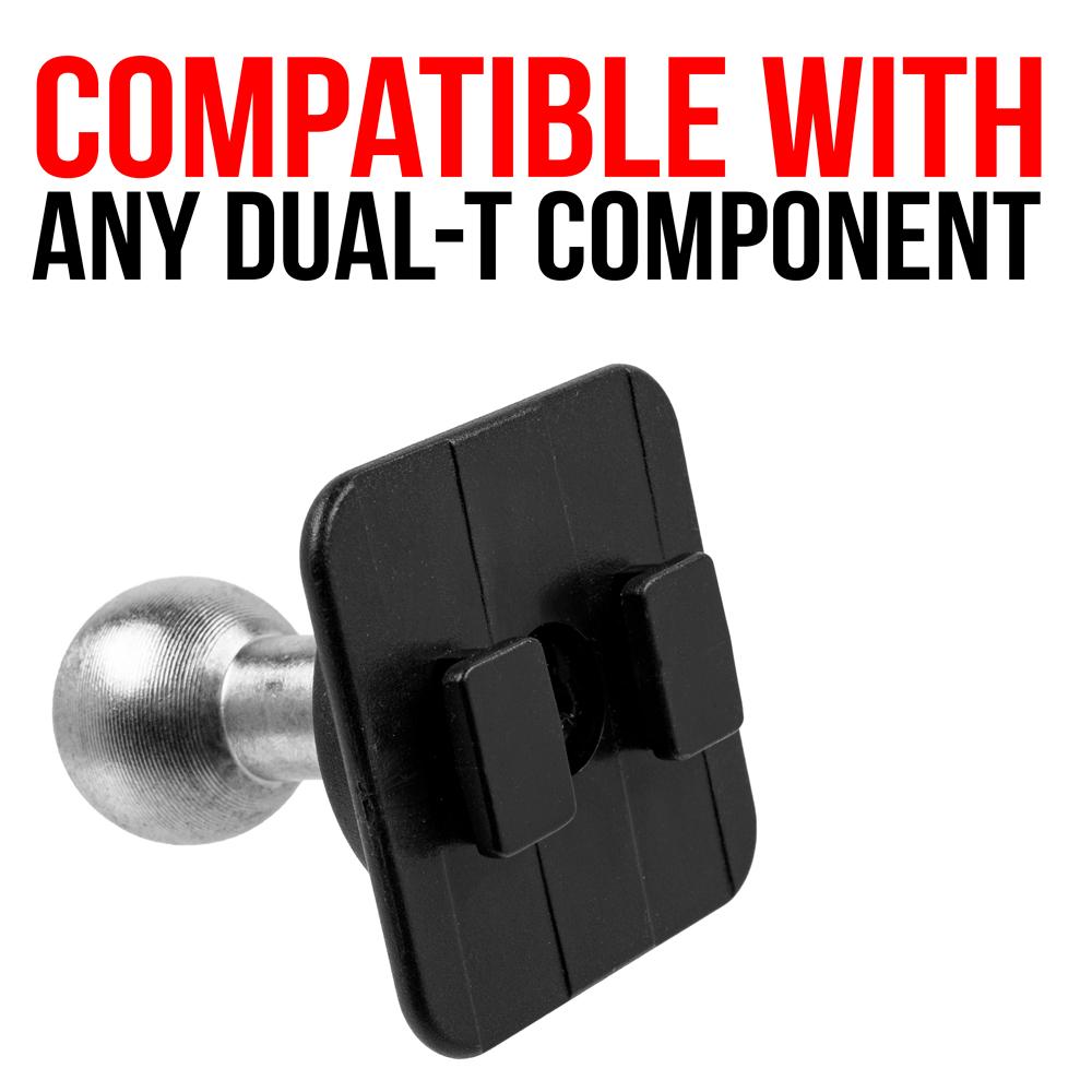 Tackform Dual-T holder 20mm ball for universal fit
