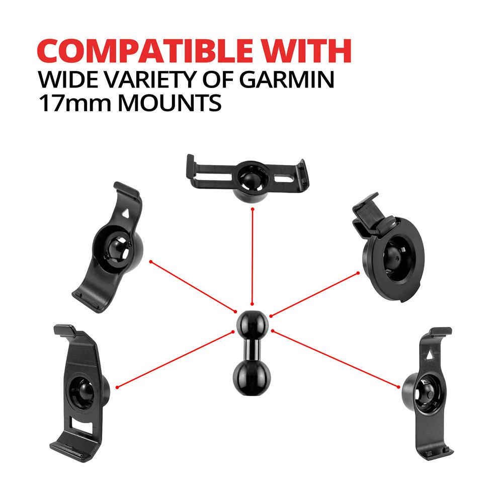 Tackform 20mm to 17mm double ball adapter for universal fit