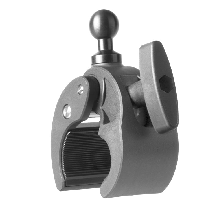 Tackform quick release bar clamp for 1 to 2 inch bars with 20mm ball