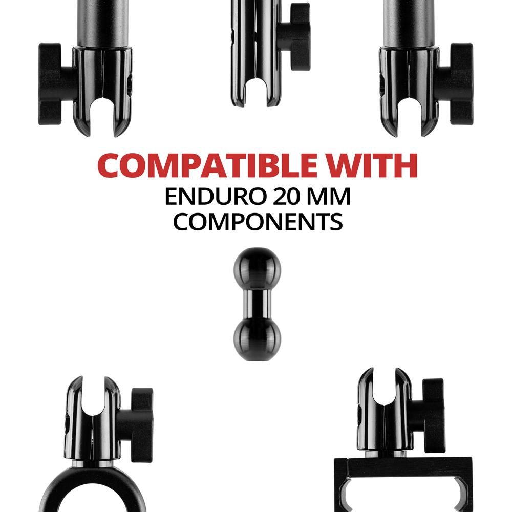Tackform 20mm double ball arm for universal fit