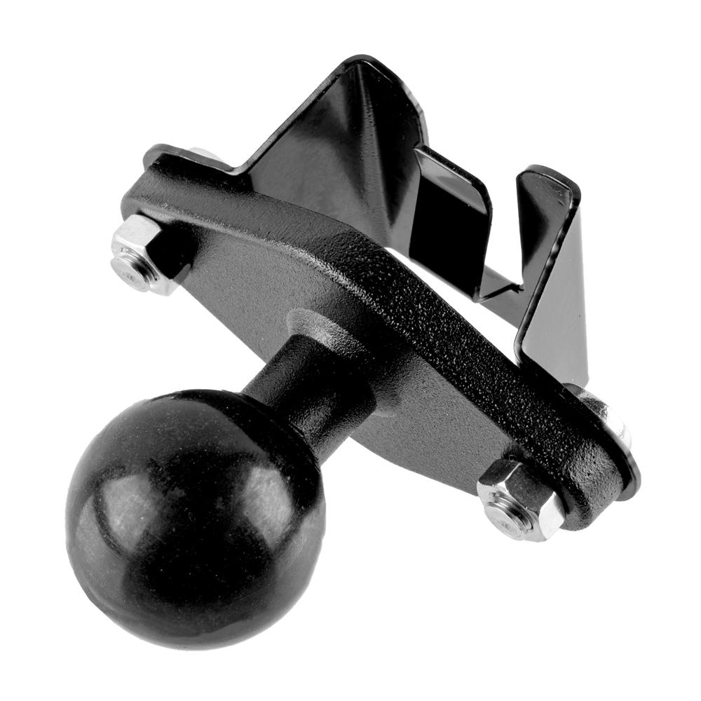 Tackform CB microphone holder with 1 inch ball for universal fit
