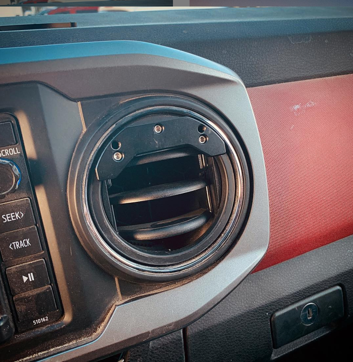 Direct_Vent_Ring_Mount_Toyota_Tacoma_for_Tablet_mounting_Hondo_Garage - NVMOS