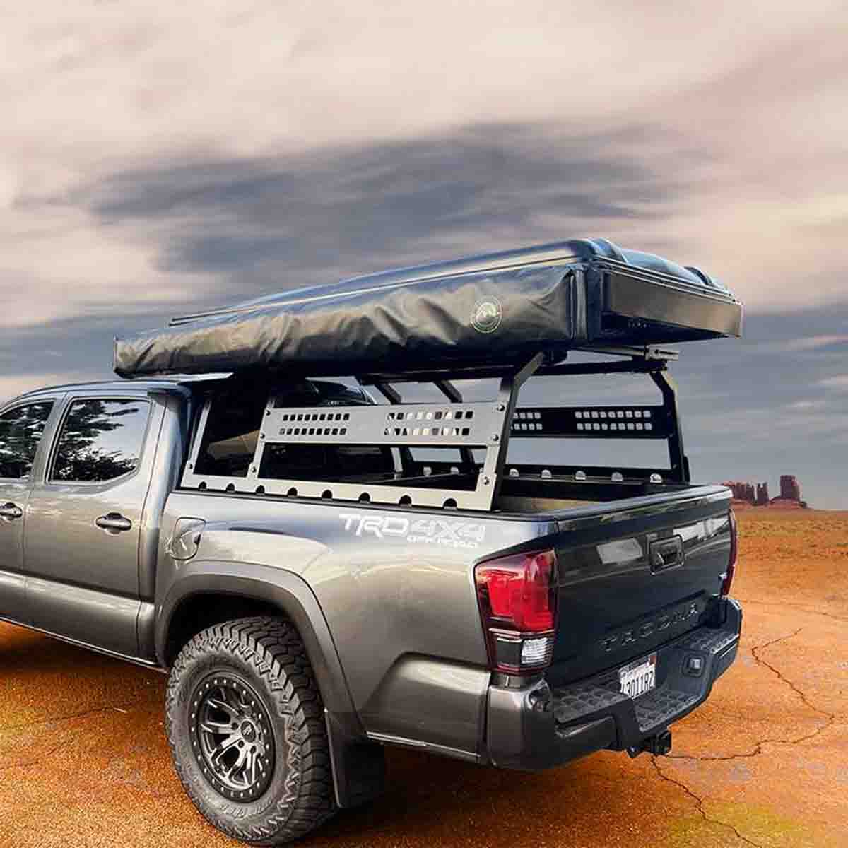 Overland Vehicle Systems Discovery bed rack for mid size short bed trucks