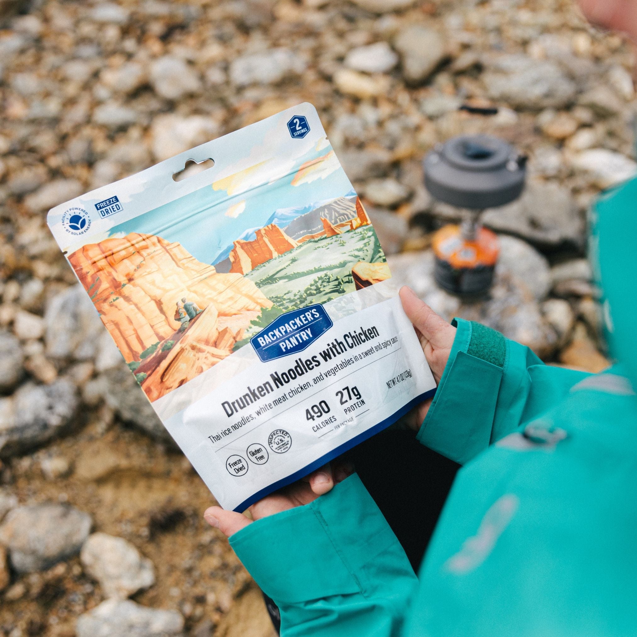 Fideos borrachos con pollo