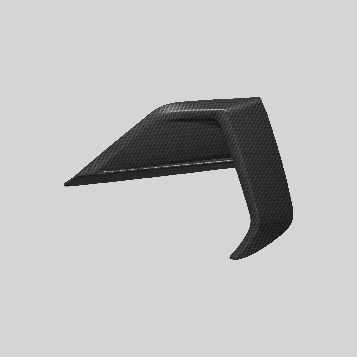 2024-Current Ford Mustang GT Dry Carbon Side Grille Trim Cover