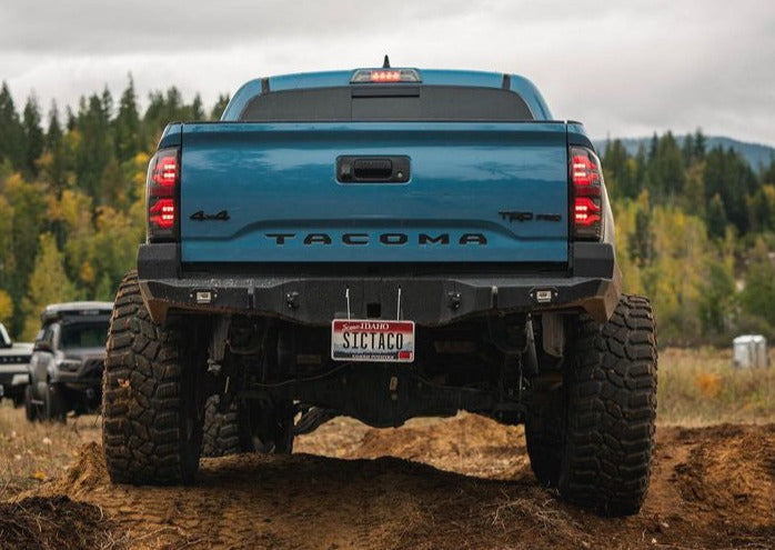 Backwoods Toyota Tacoma 3rd Gen (2016-2023) Hi-Lite High Clearance Rear Bumper