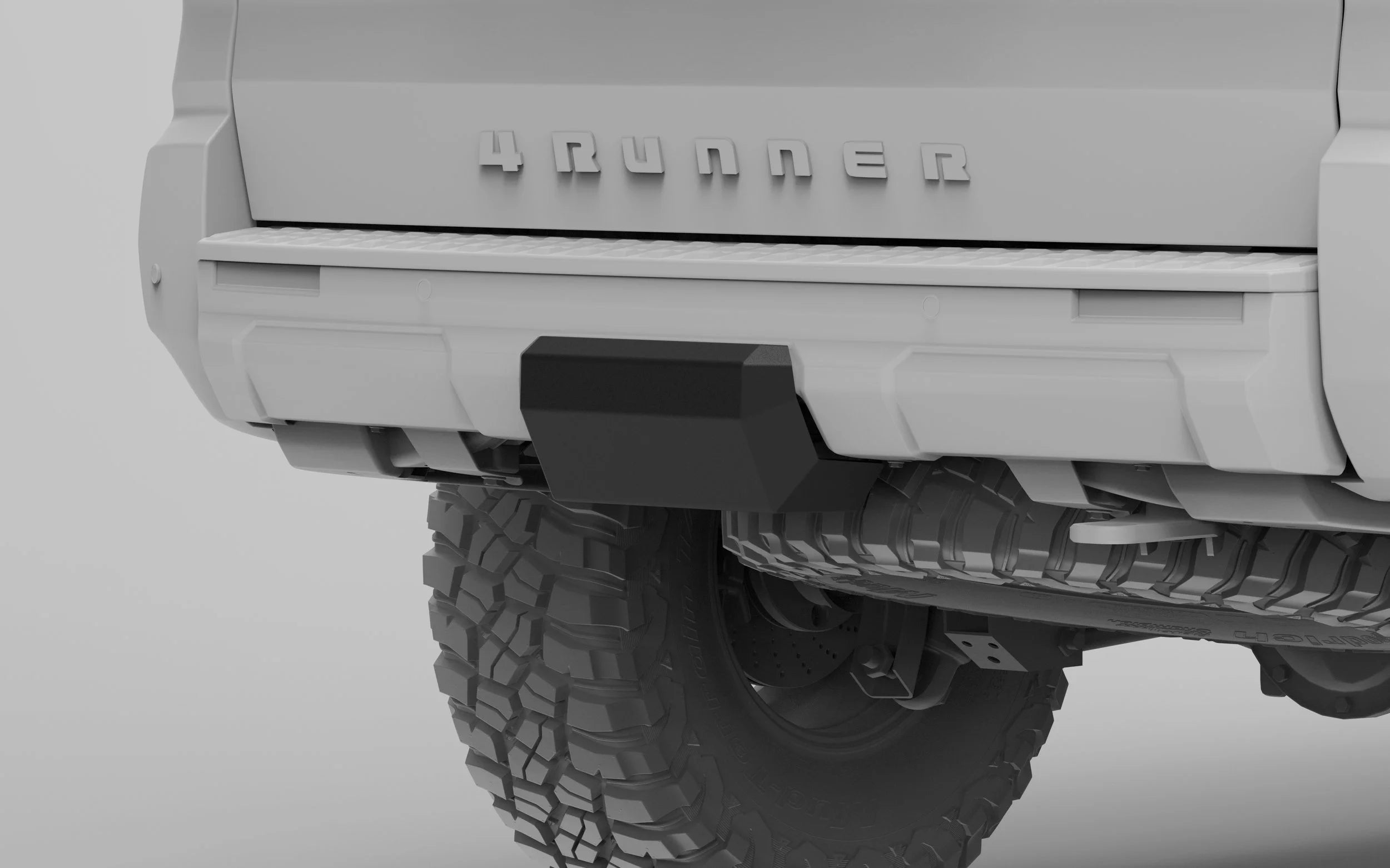 2025-Current Toyota 4Runner Rear Hitch Skid Cover