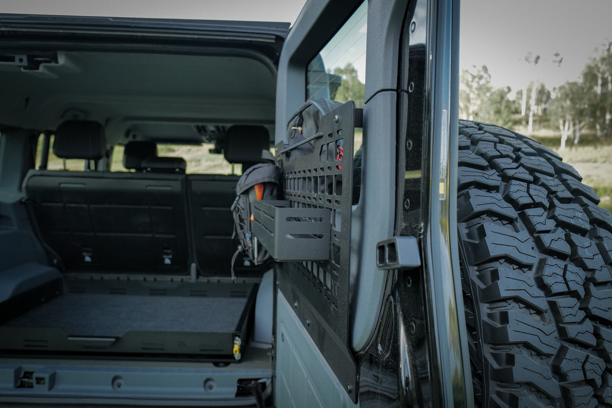 Canyon Adventure Vans rear door MOLLE panel passenger side for INEOS Grenadier