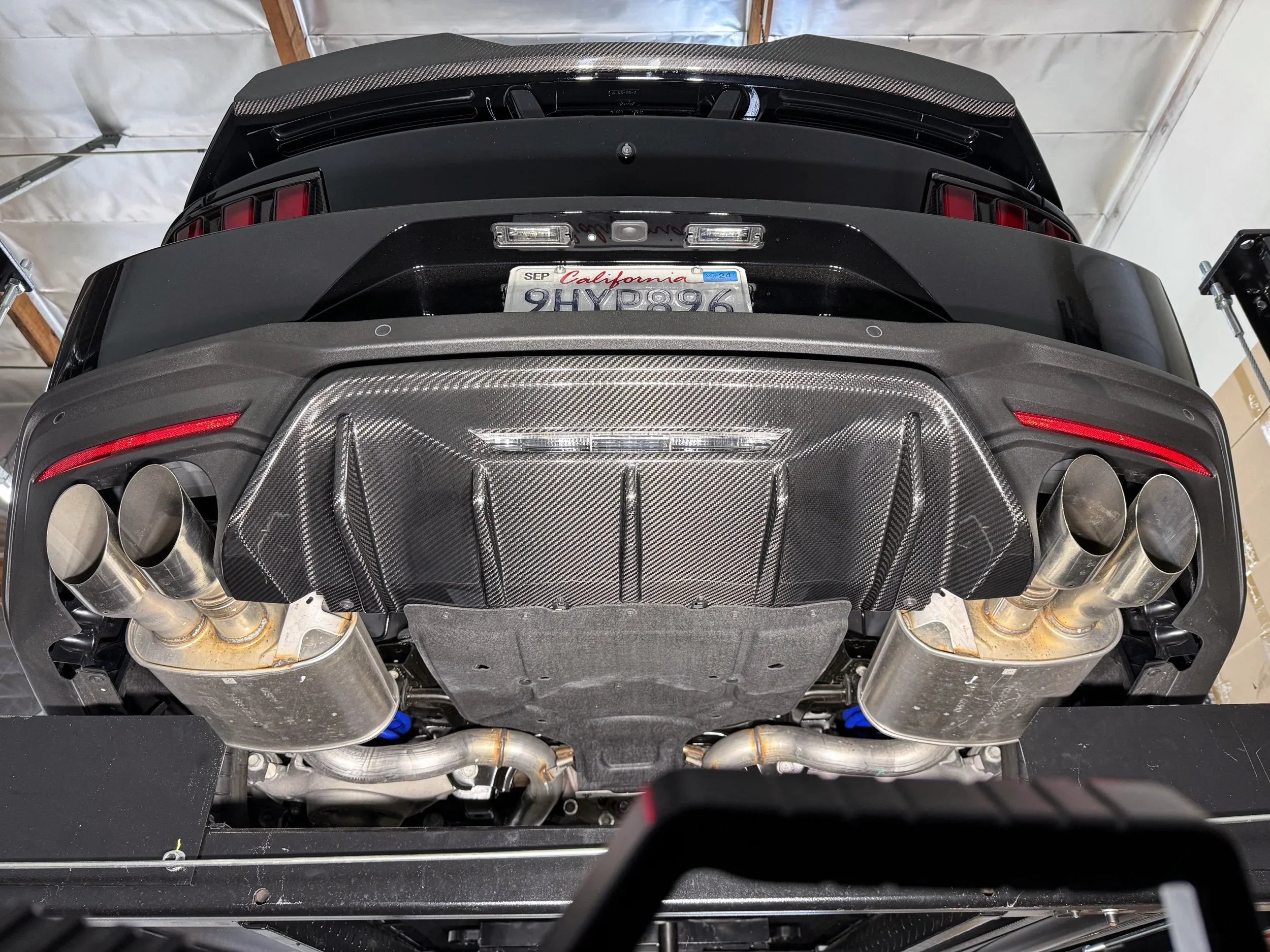 2024-Current Ford Mustang Rear Diffuser