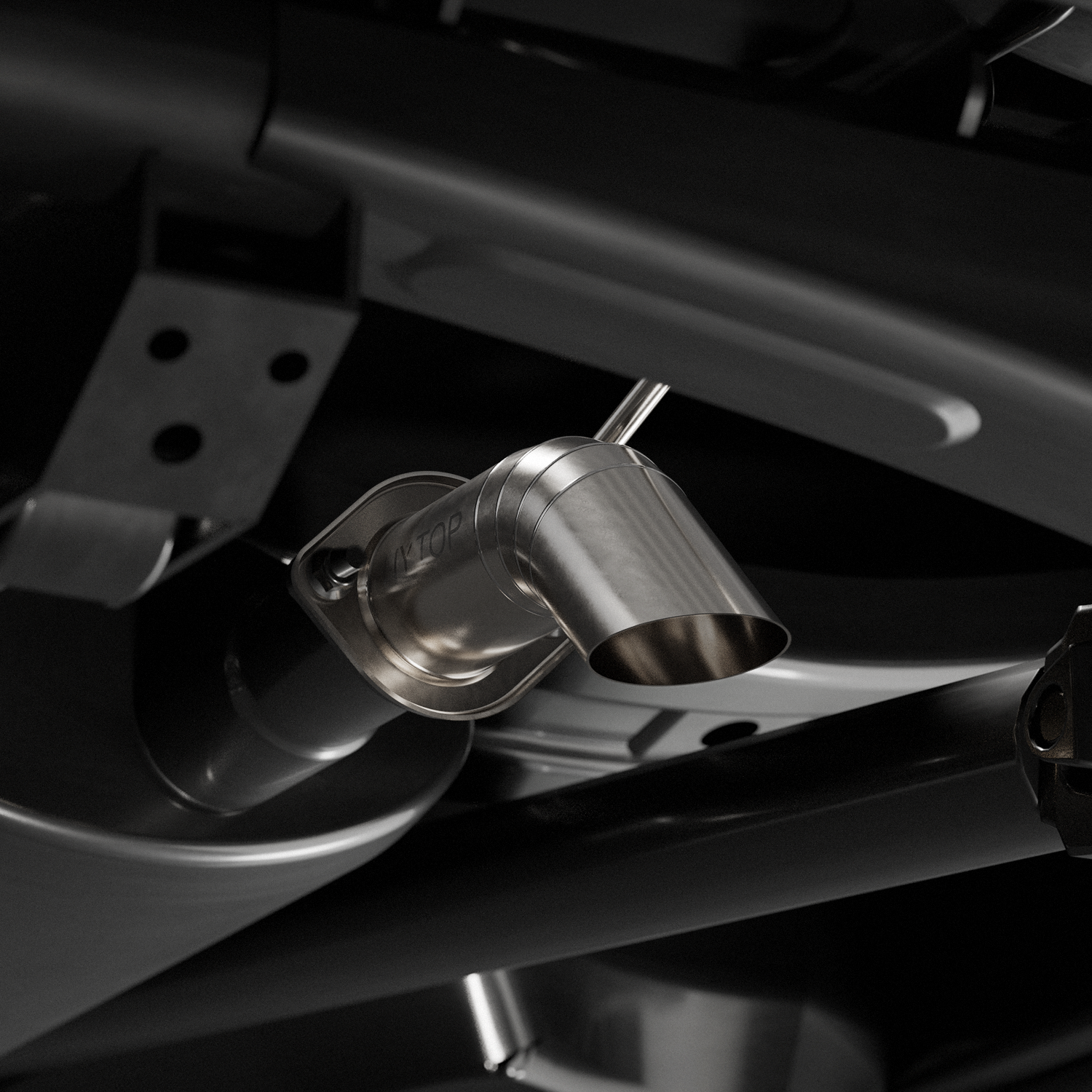 2022-Current Toyota Tundra Titanium Axle Dump Exhaust Tip